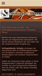Mobile Screenshot of orthopaedie-schuh.at
